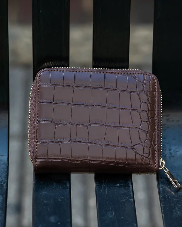 Caroline Hill - Blakely Wallet - Chocolate EC