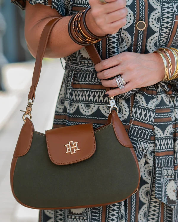 Caroline Hill - Leighton Crossbody - Olive S
