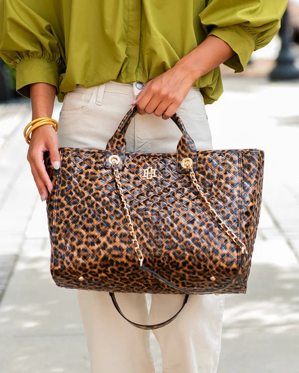 Caroline Hill - Missy Tote - Spotted Patent