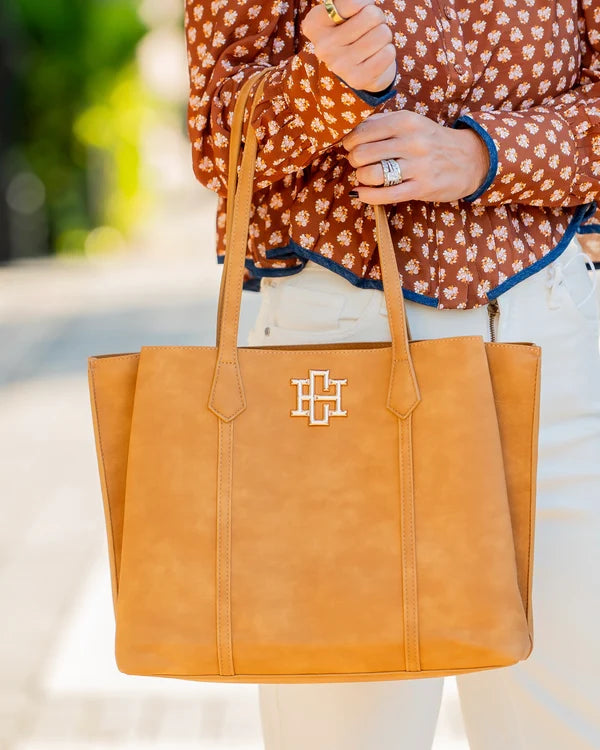 Caroline Hill - Heath Tote Bag - Mustard S