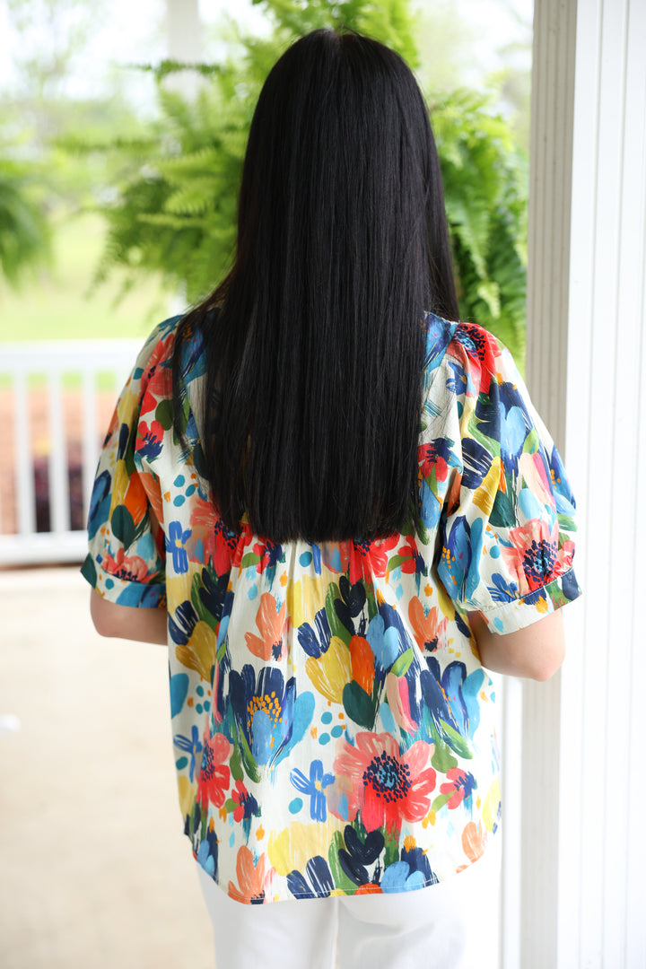 Painted Garden Top "Multi"