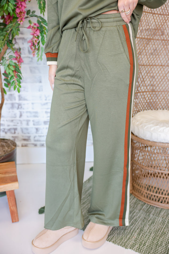 Colorblock Trim Detail Set "Olive"