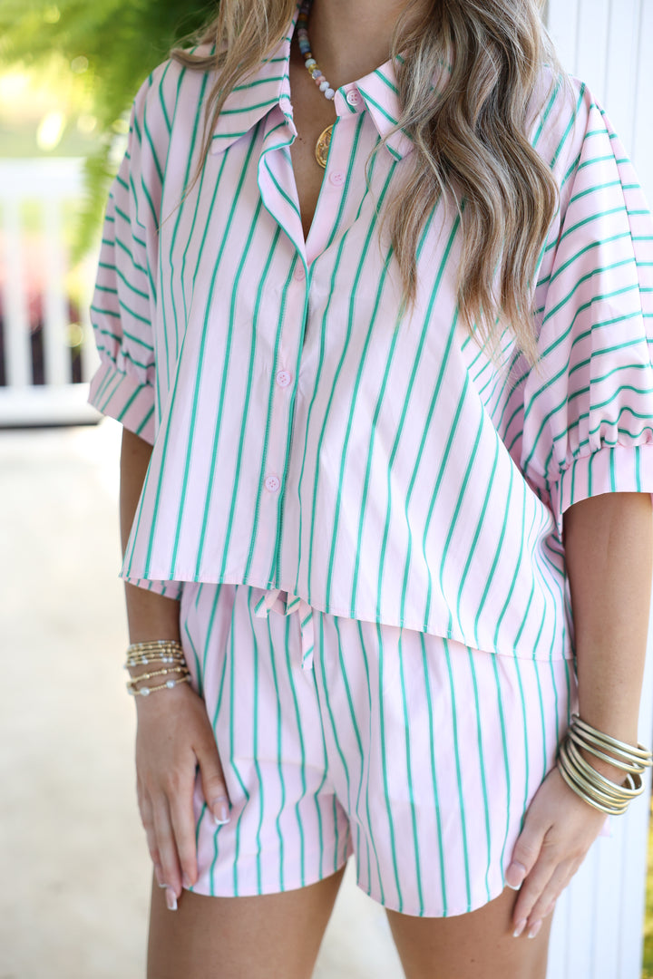 Cabana Cutie Set "Pink/Green"