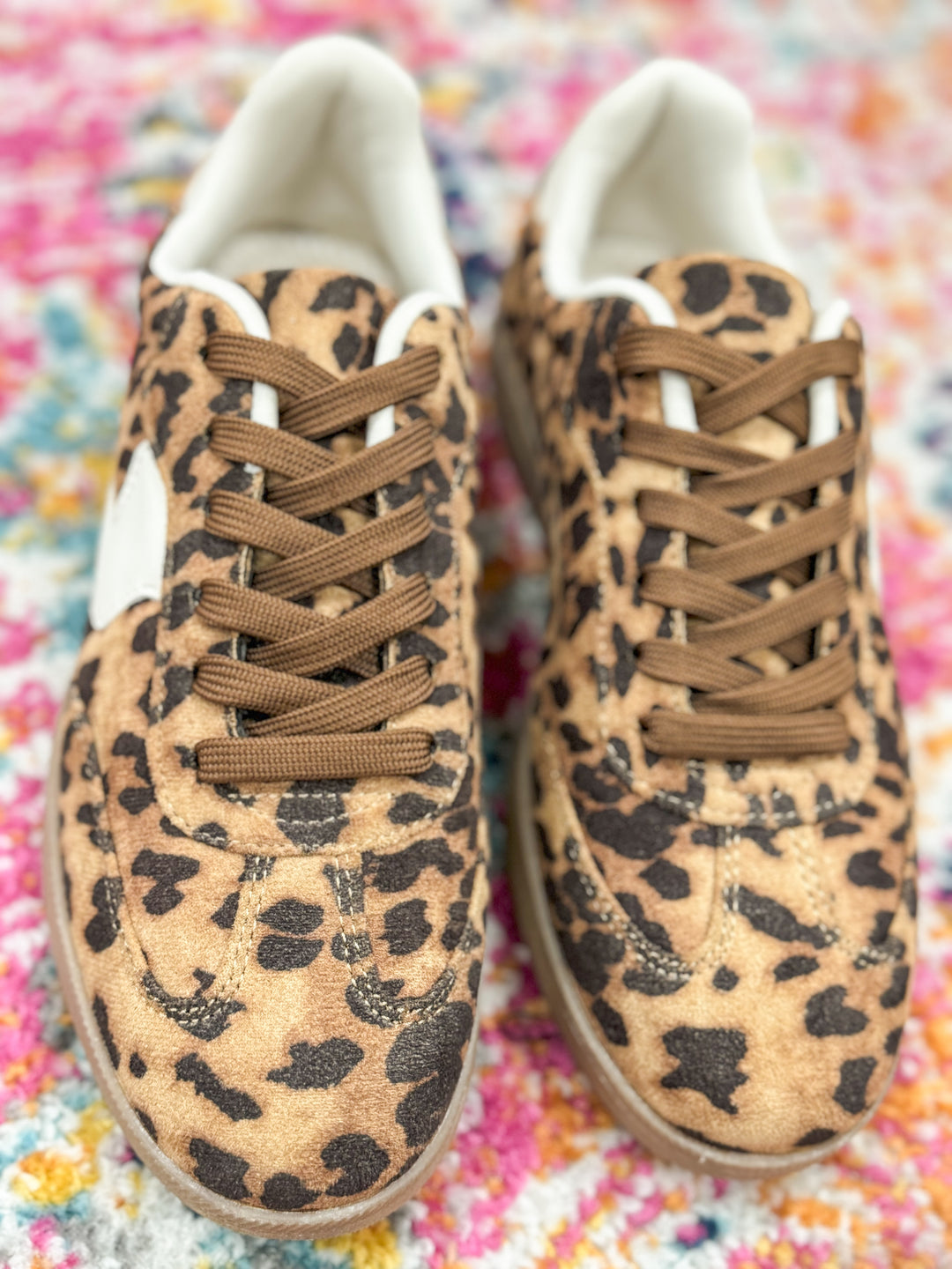 Walker Stripe Sneakers "Leopard"