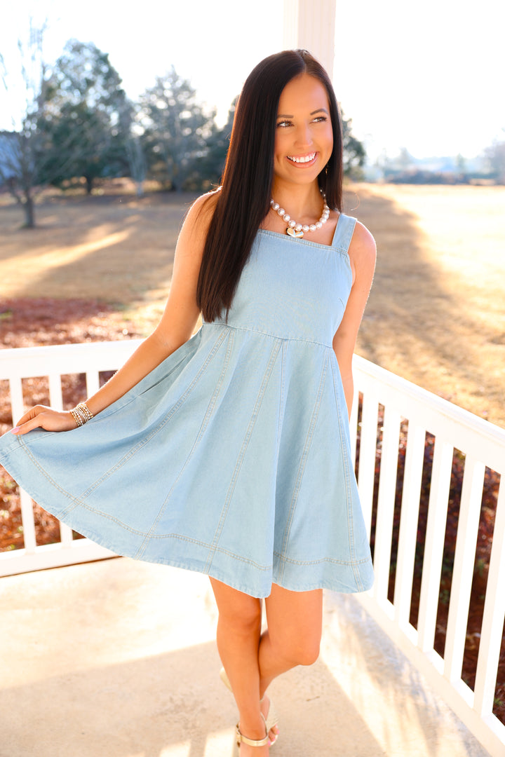 Light Denim Dreams Dress