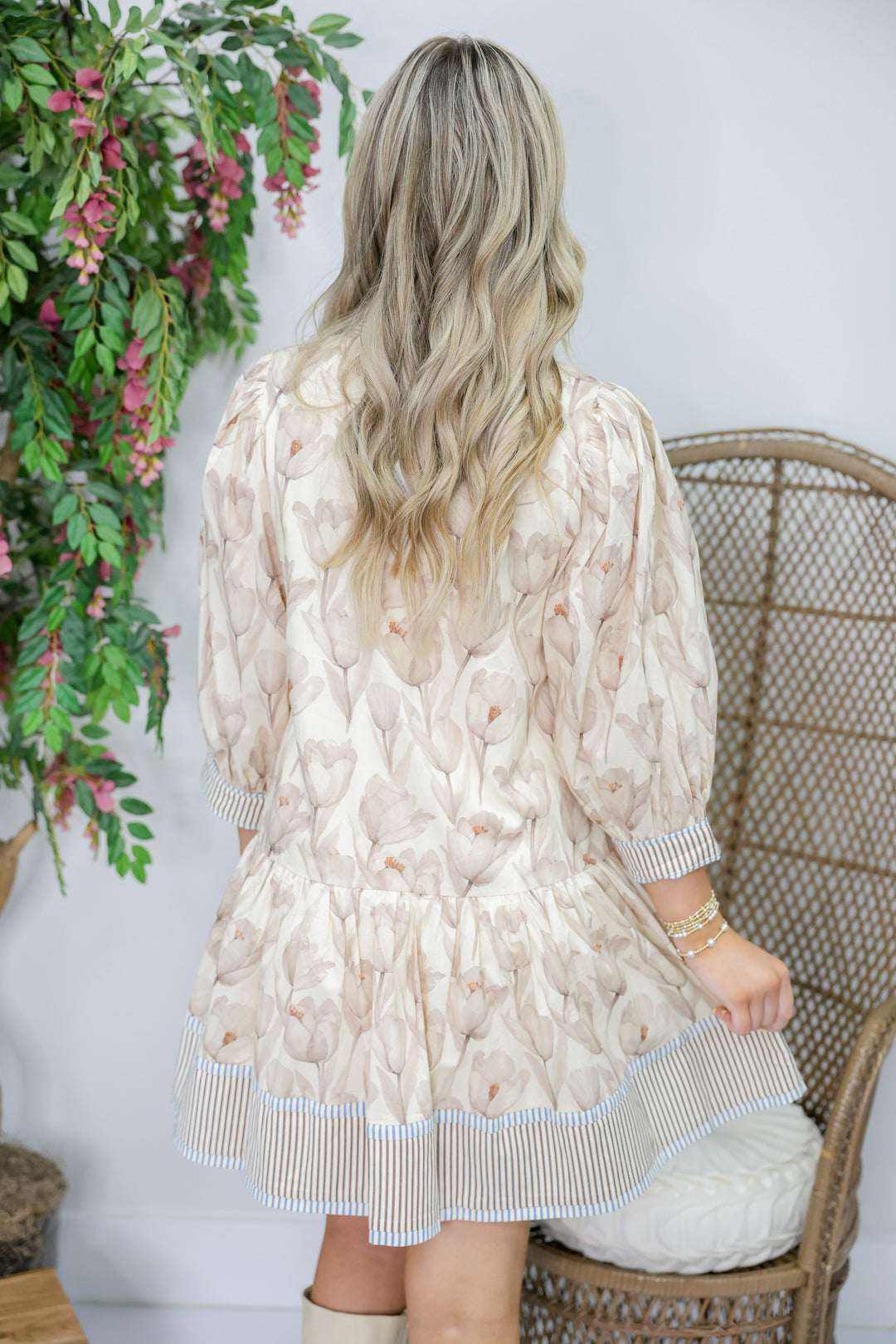 Fall Tulip Transition Dress