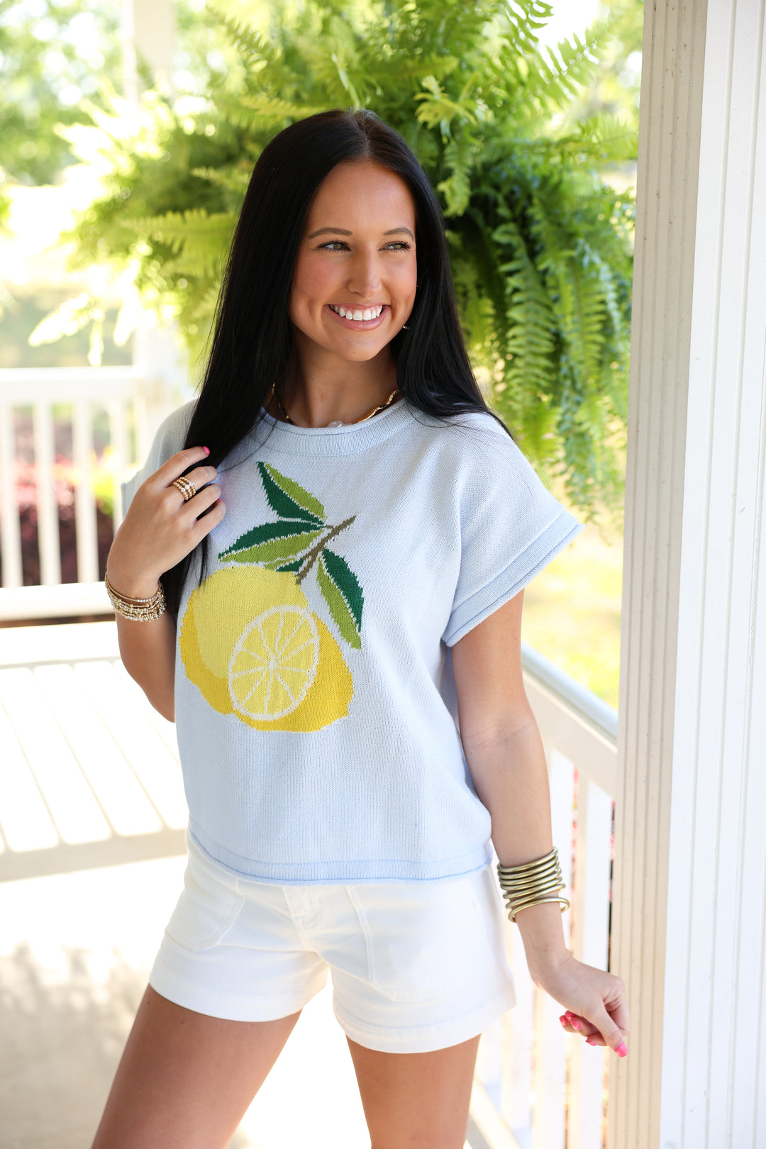 Lemon Drop Top "LT Blue"