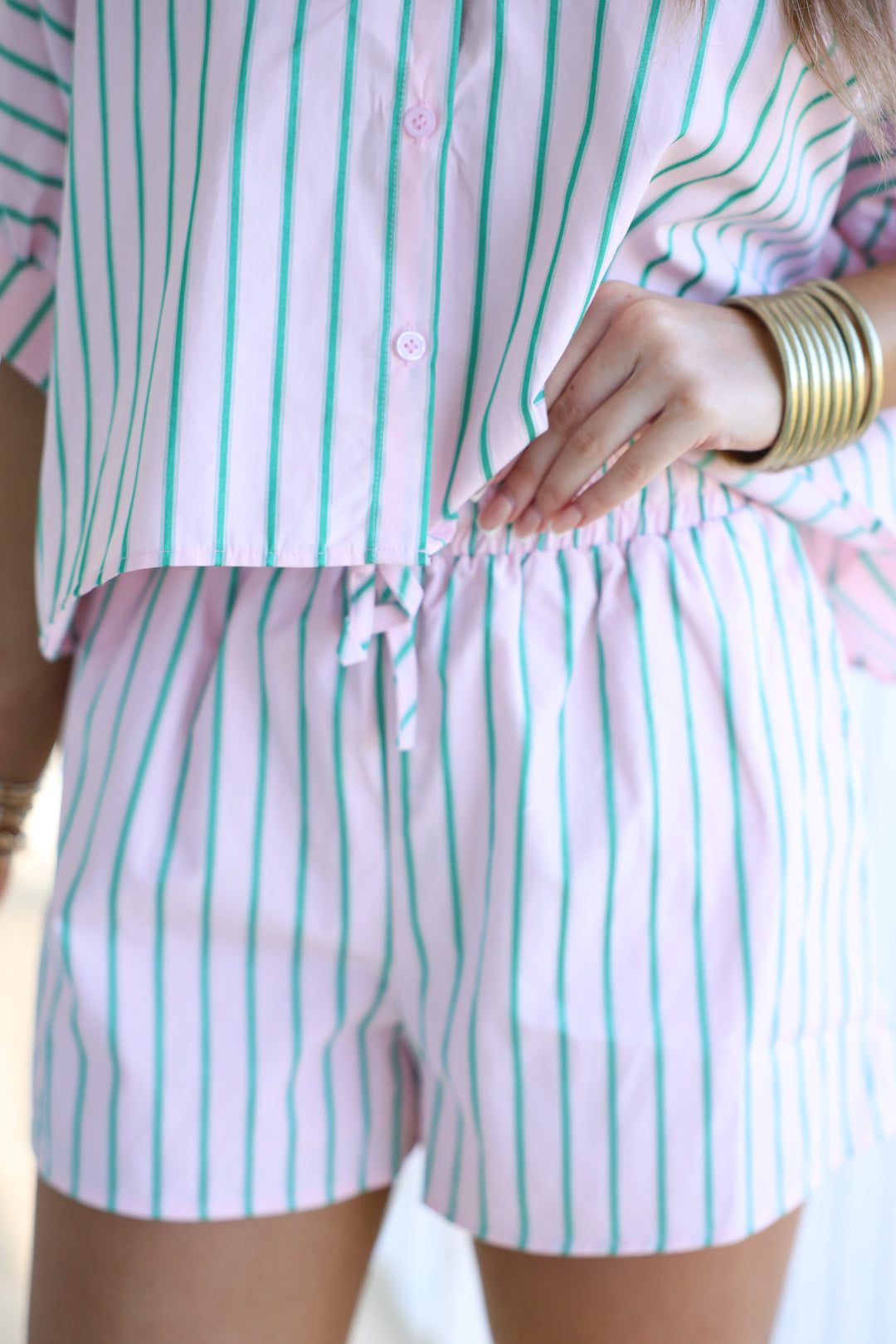 Cabana Cutie Set "Pink/Green"
