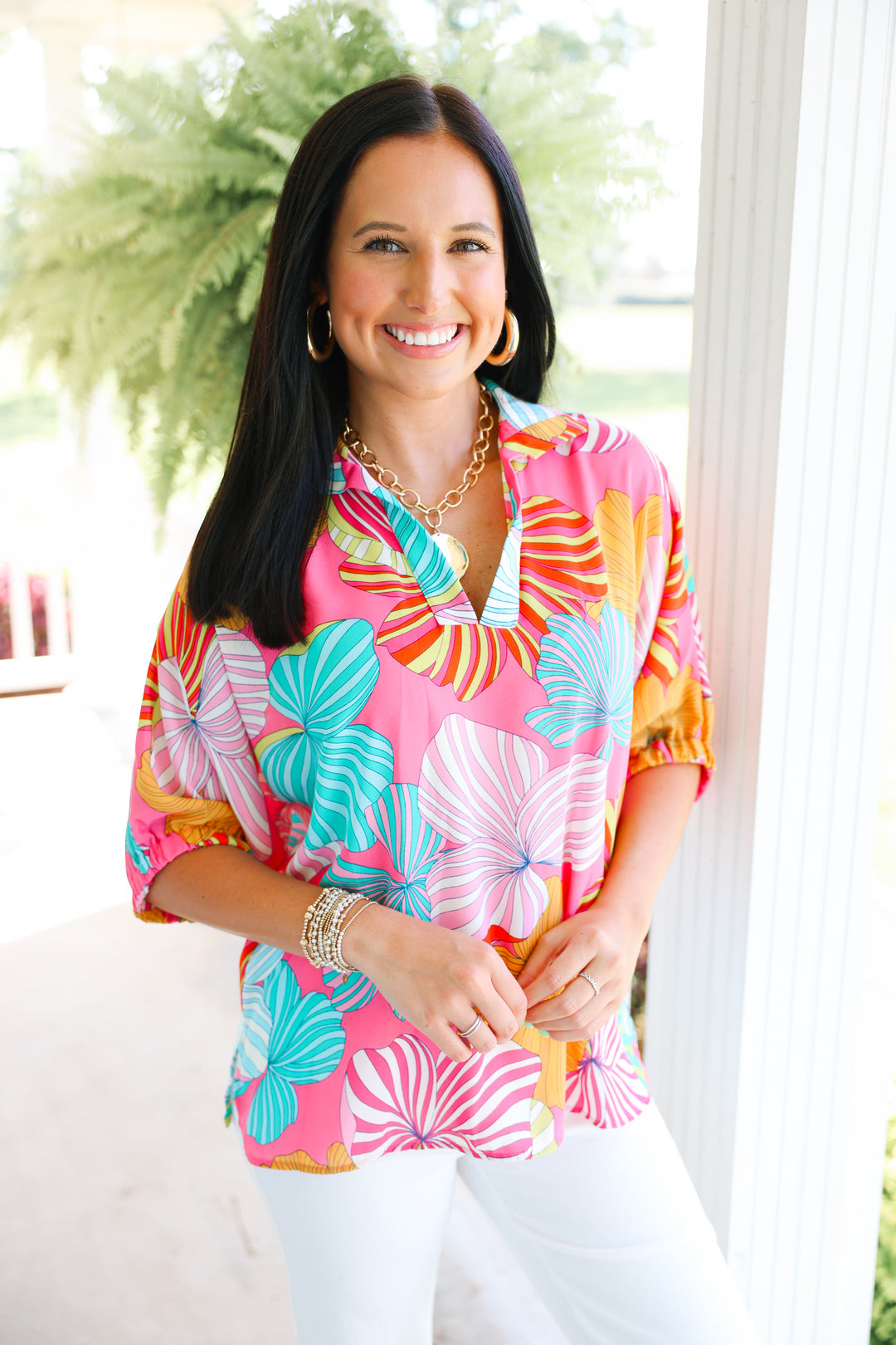 Adrienne - Sloan Top "Dance With Me"
