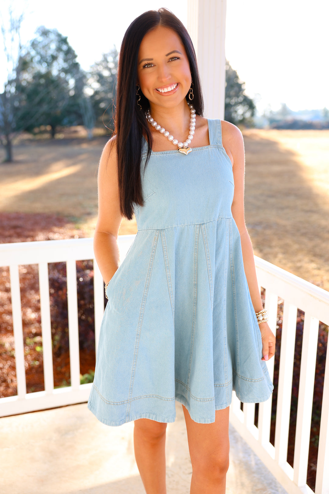 Light Denim Dreams Dress