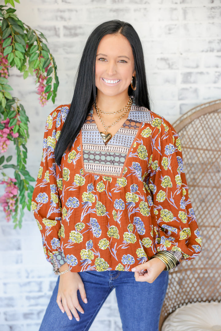 Maple Blossom Top "Sepia"