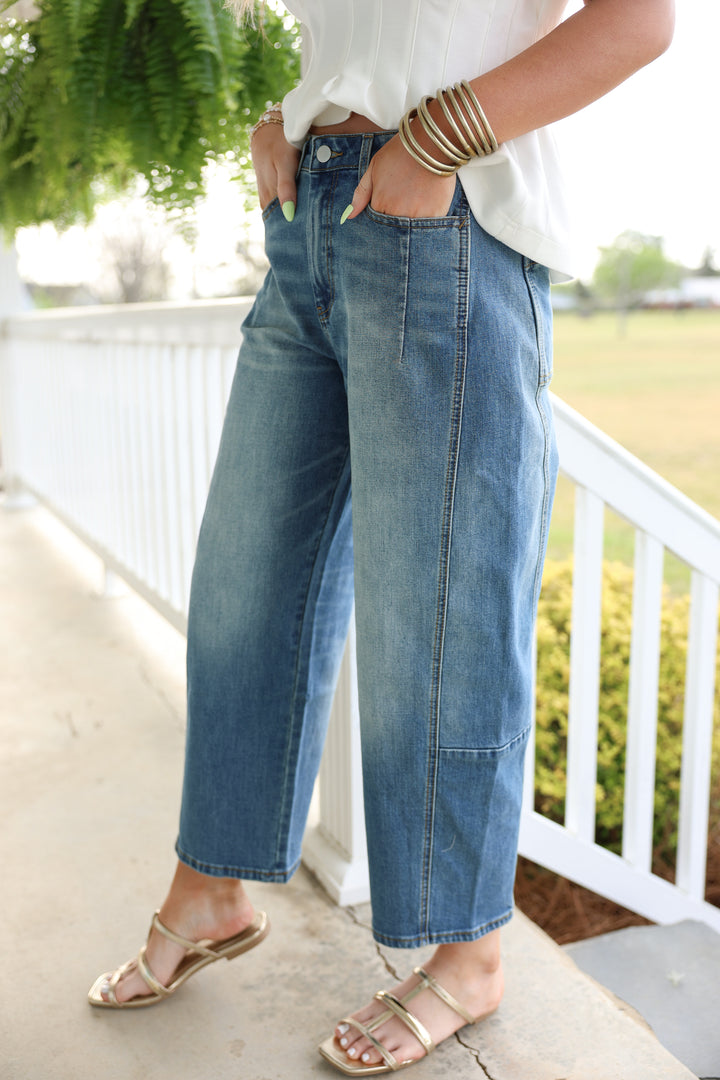 Loose Fit Denim Pants