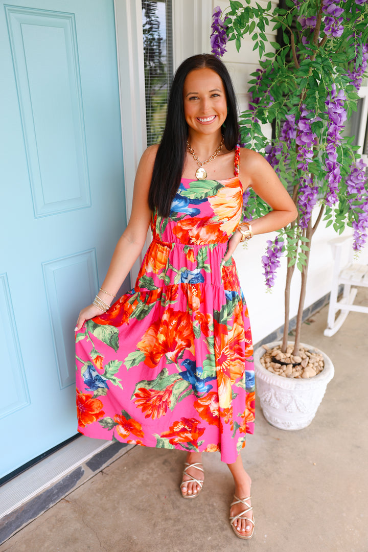 Breezy Summer Braided Dress