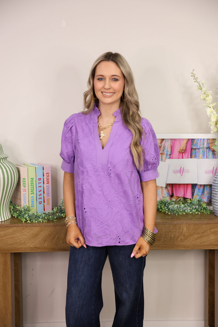 The Darling Top "Lavender"