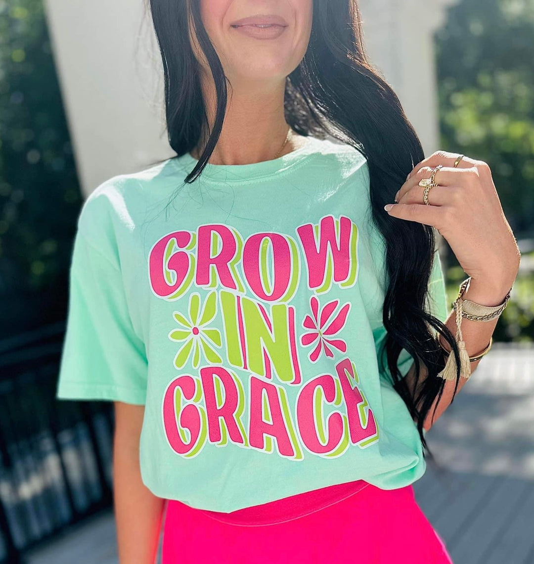 "Grow in Grace" Graphic Tee