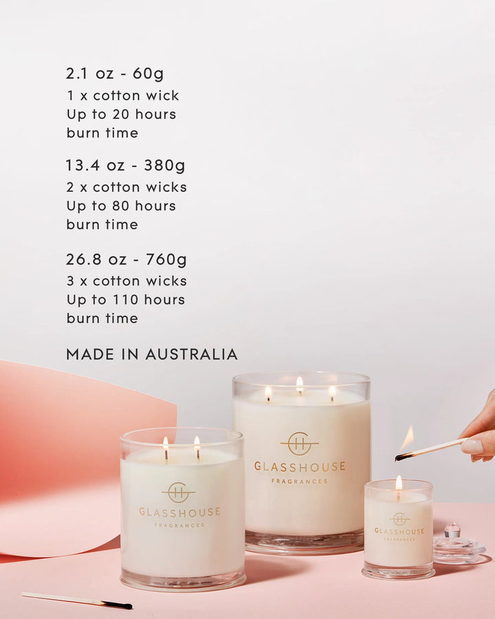 Glasshouse - 13.4 oz. Scented Candle - Harvest Muse