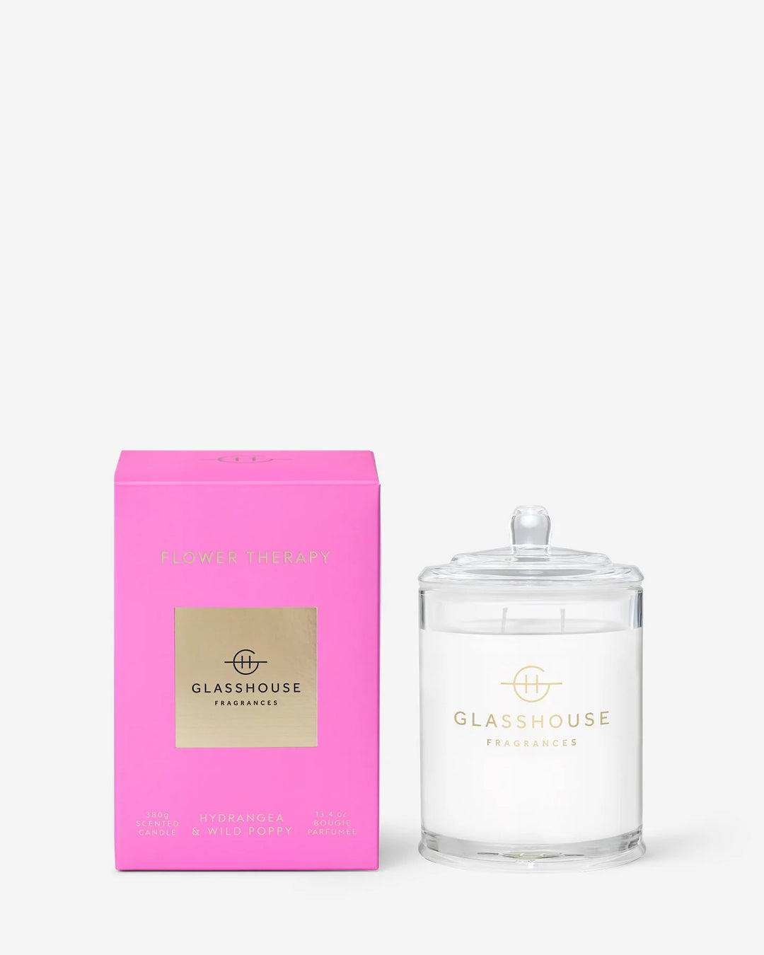 Glasshouse - 13.4 oz. Scented Candle - Flower Therapy