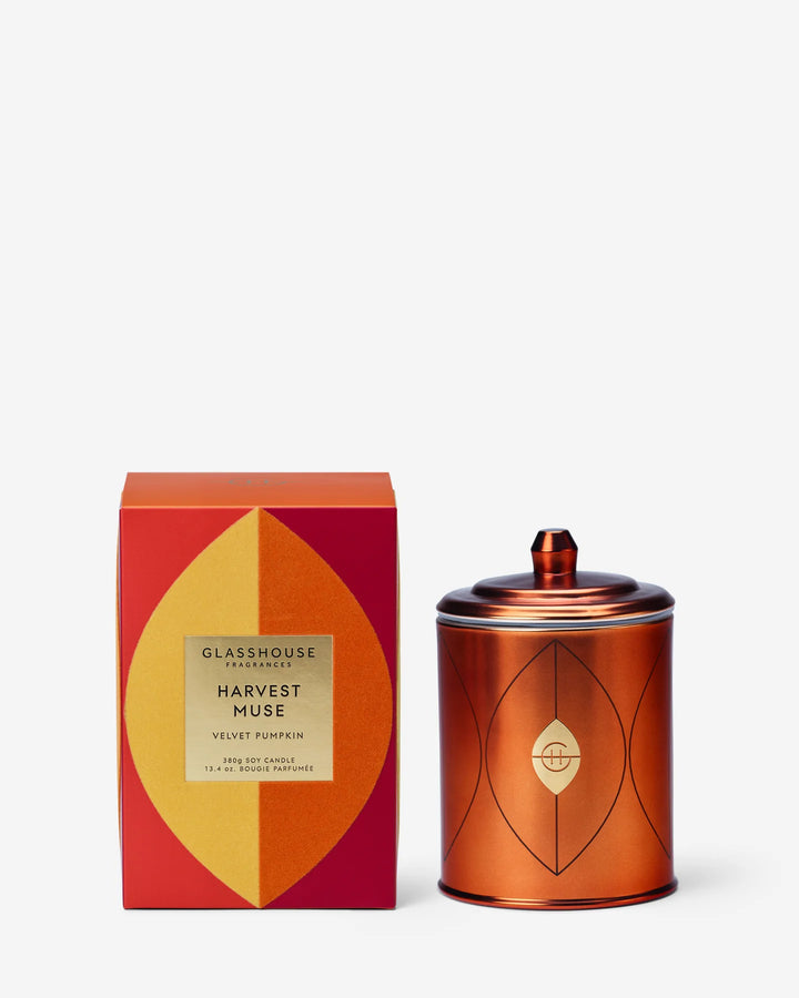 Glasshouse - 13.4 oz. Scented Candle - Harvest Muse