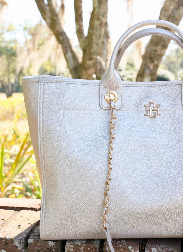 Caroline Hill Melissa Tote Bag "Pearl"
