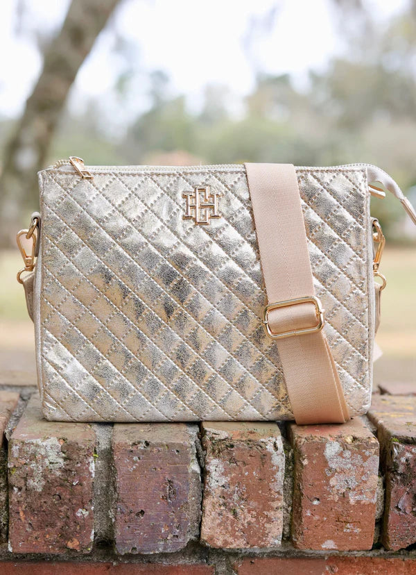 Caroline Hill - Ariana Crossbody "Champagne Pop"