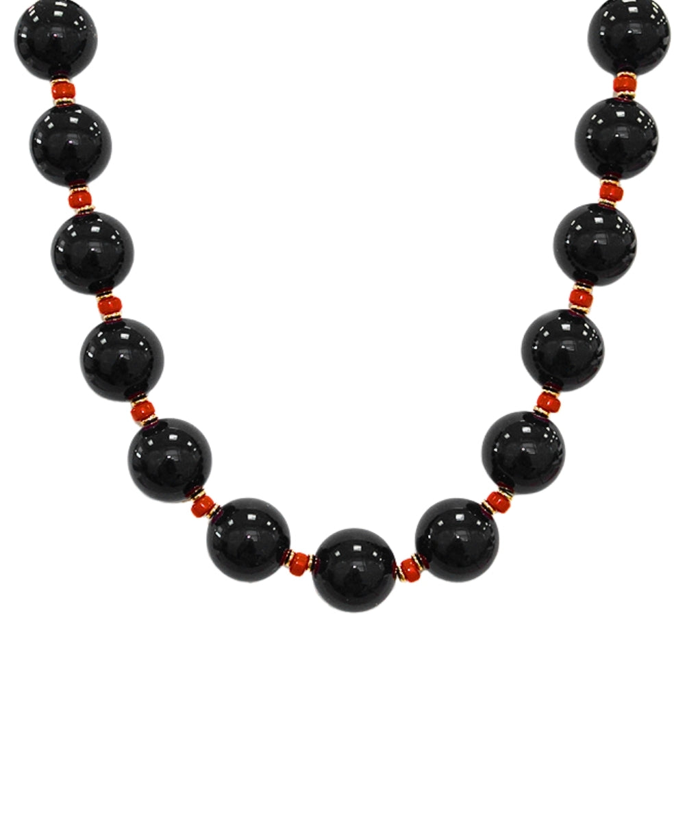 Gameday Color Ball & Bead Necklace