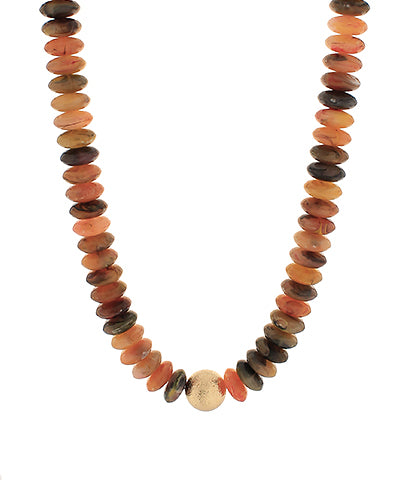 Blake Beaded Necklace "Dark Multi"