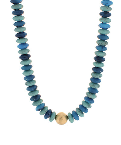 Blake Beaded Necklace "Turquoise"