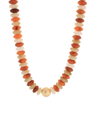 Blake Beaded Necklace "Brick"