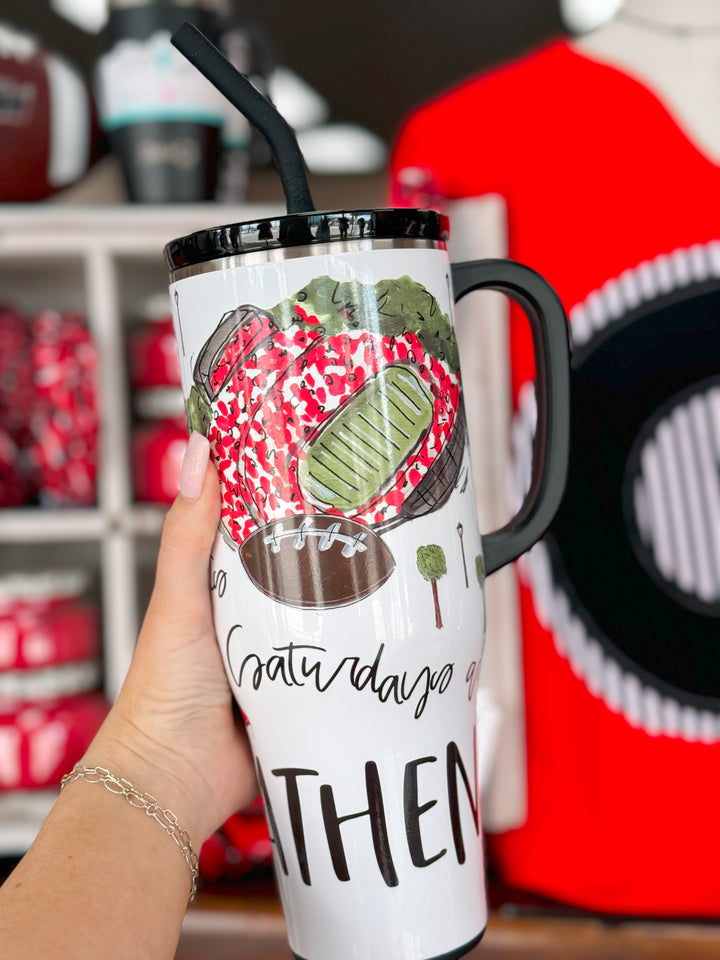 Swig - Saturdays in Athens Mega Mug