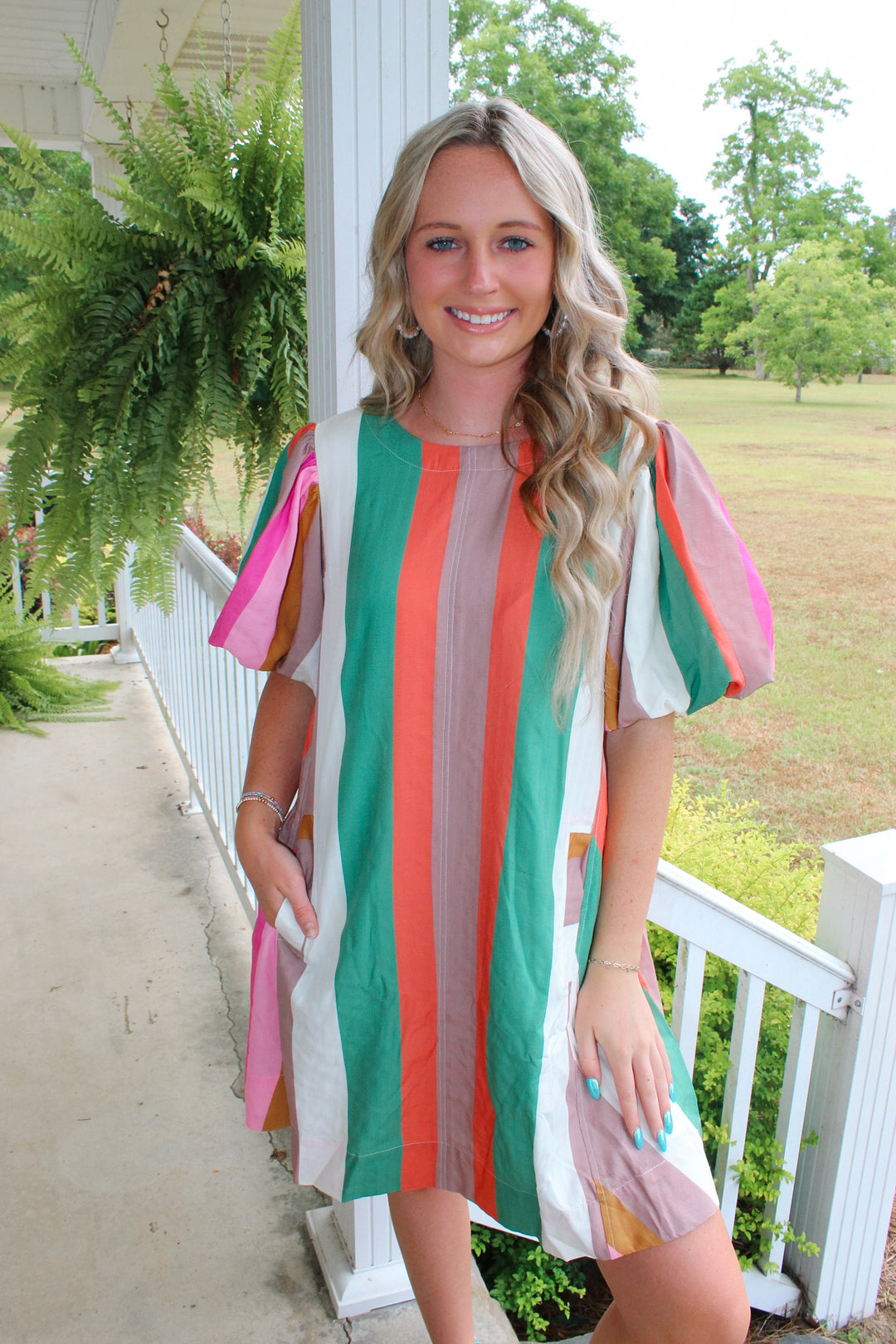 Sassy Stripes Dress