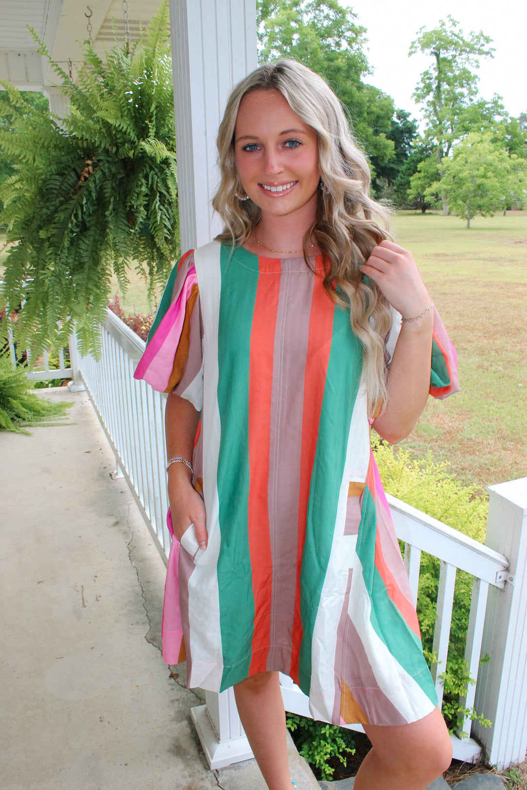 Sassy Stripes Dress