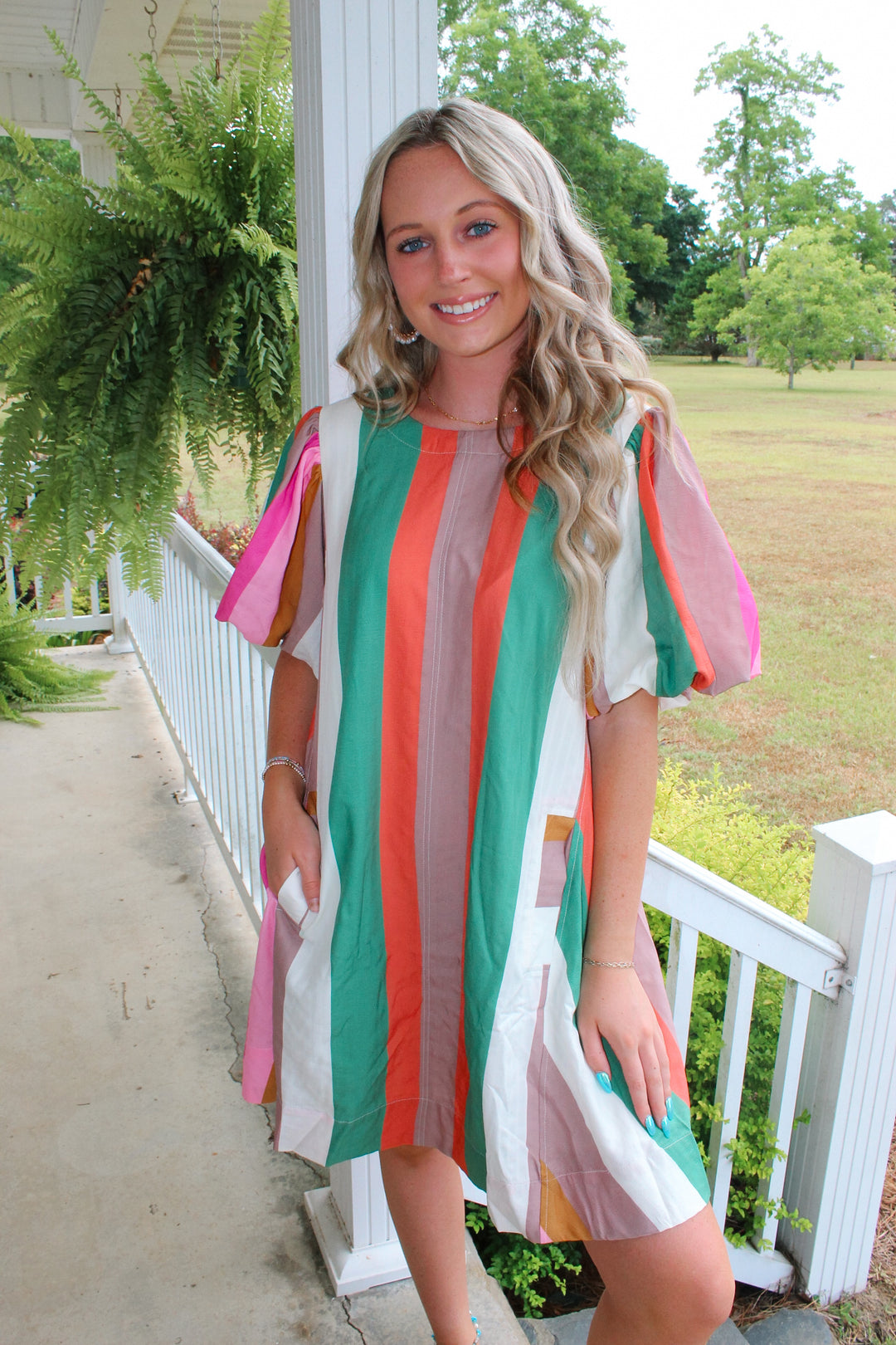 Sassy Stripes Dress