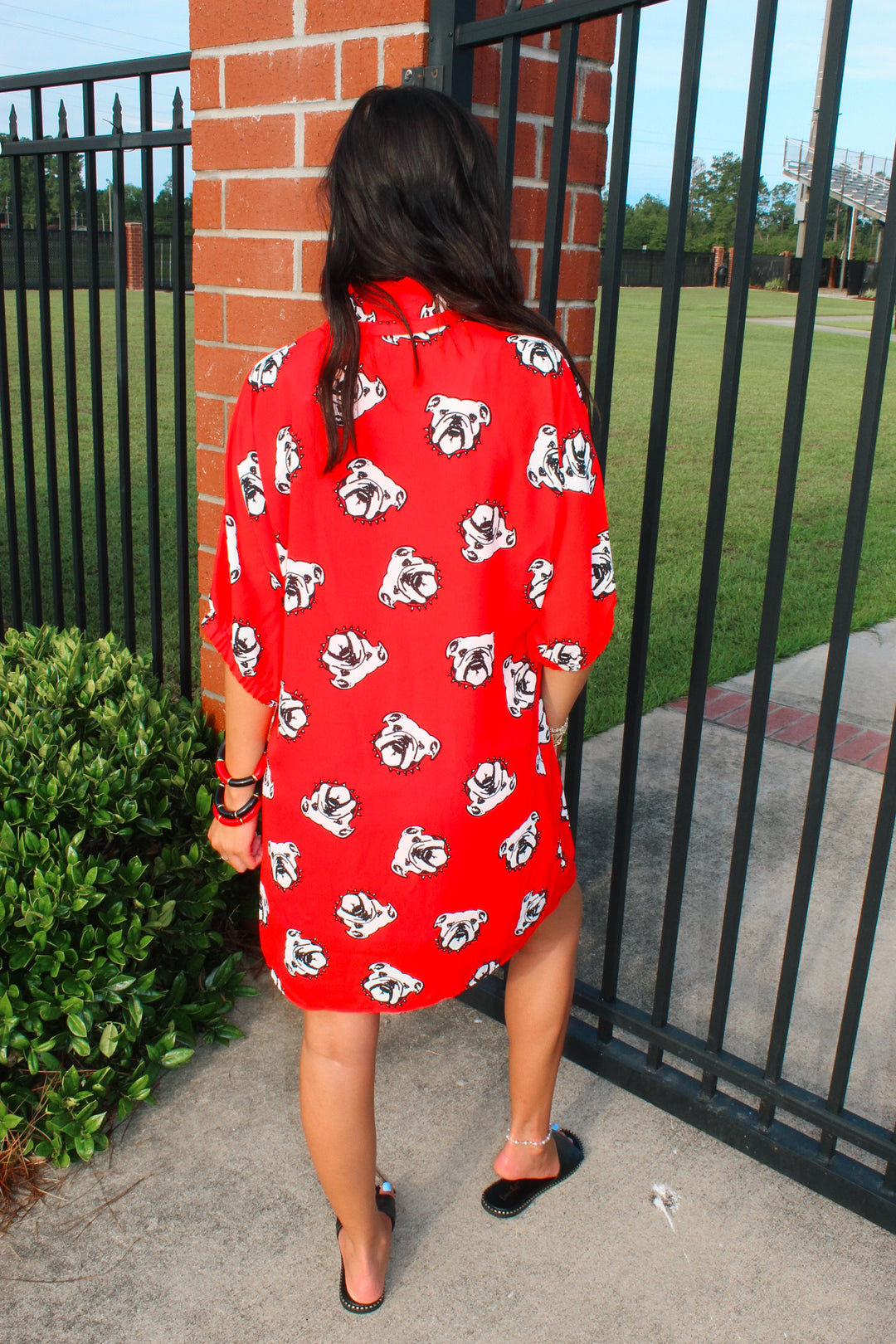 Adrienne - Charlotte Dress "Bulldogs"