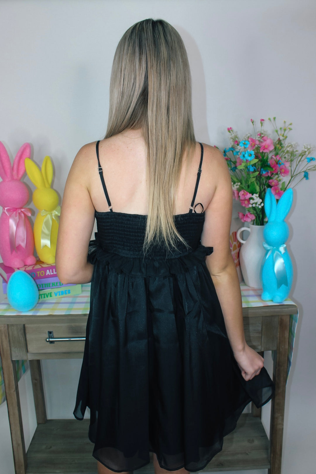Harper Mini Dress "Black"