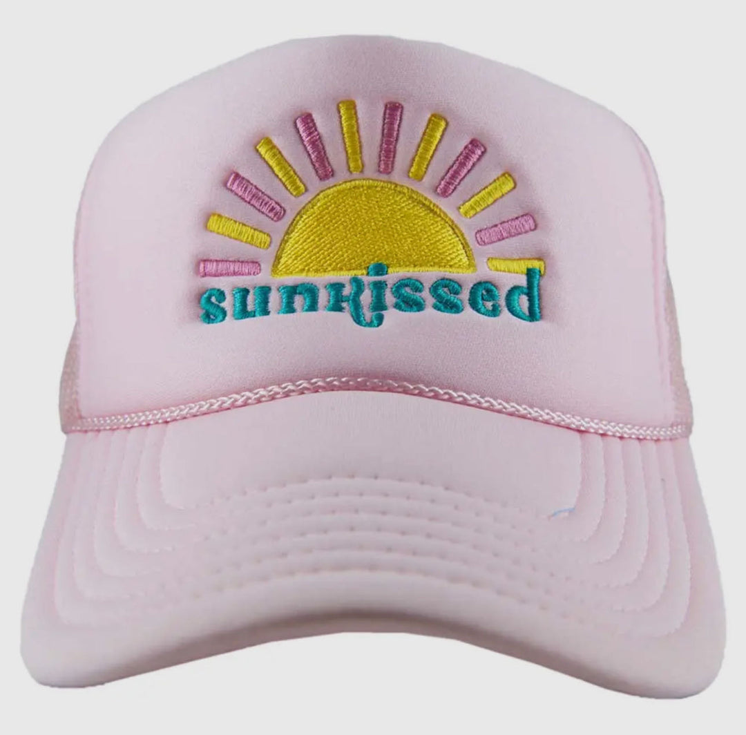 Sunkissed Trucker Hat "Light Pink"