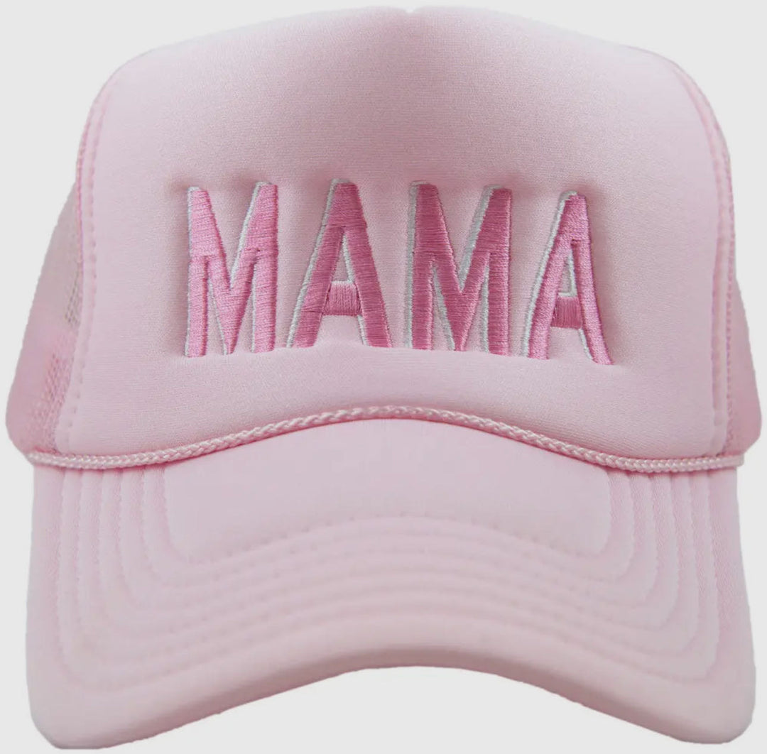 Mama Foam Trucker Hat "Pink/White"