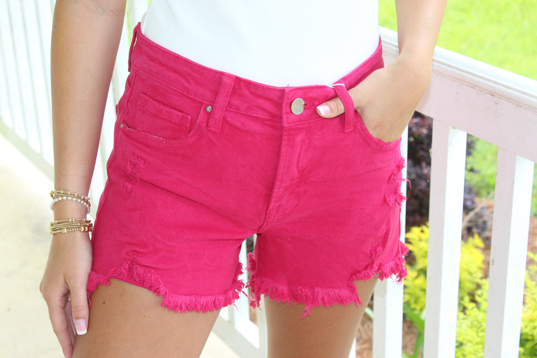 Shorts of Summer "Fuchsia"