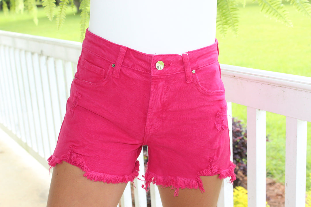 Shorts of Summer "Fuchsia"