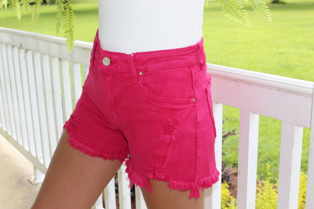 Shorts of Summer "Fuchsia"