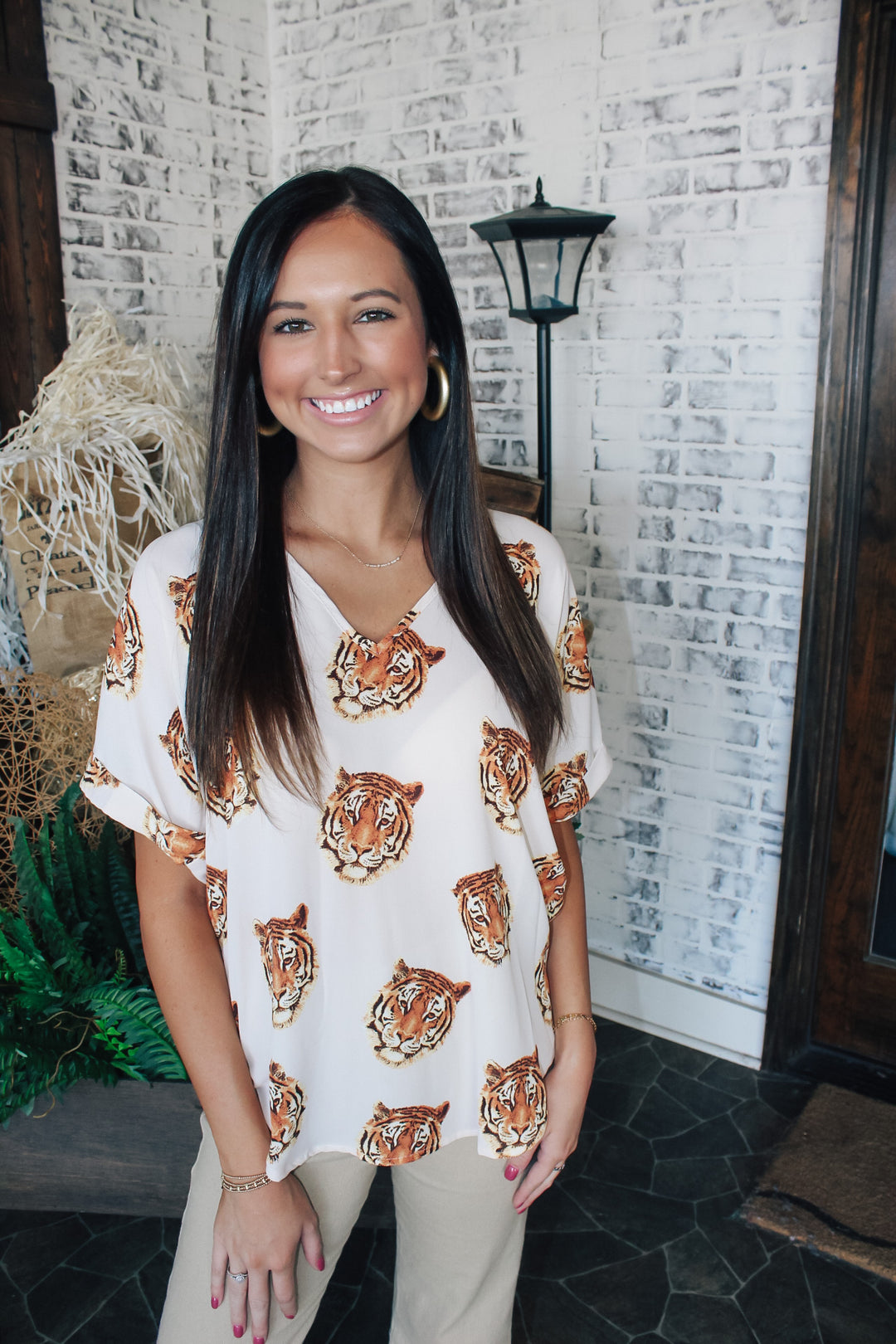 Easy Tiger Cuff Sleeve Top