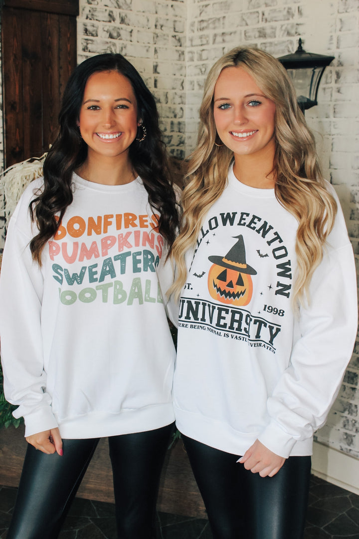 Bonfires / Pumpkins Sweatshirt