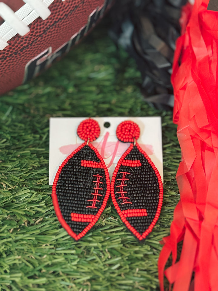 Football Earrings