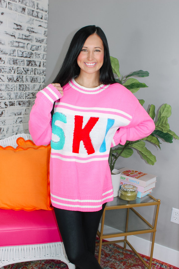 Ski Pullover "Pink"