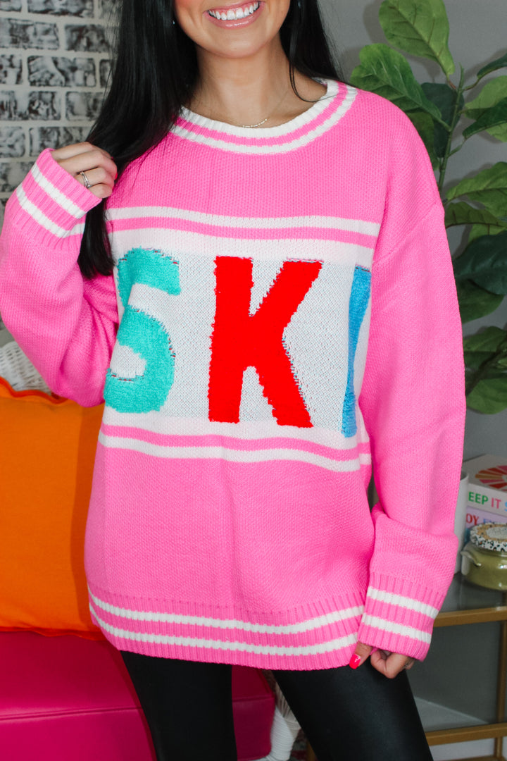 Ski Pullover "Pink"