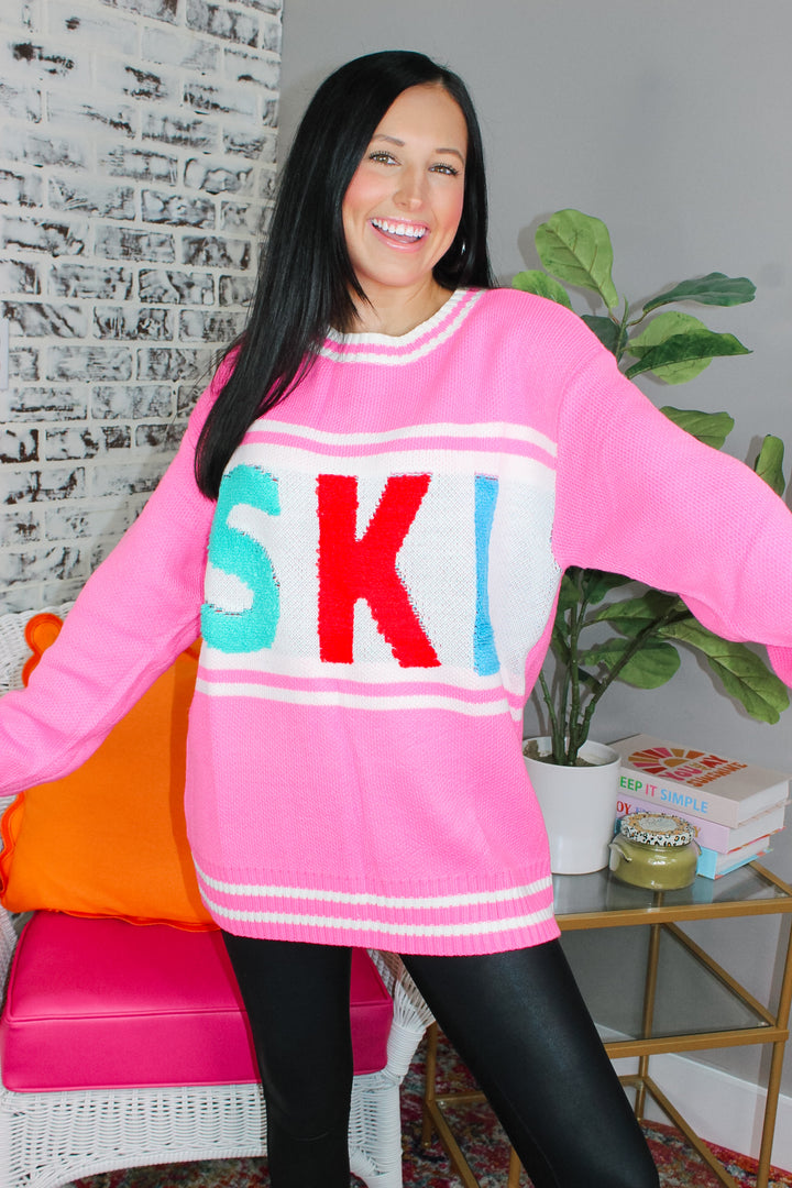 Ski Pullover "Pink"