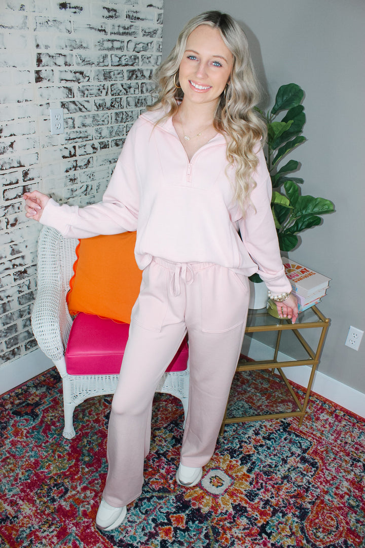 Rae Lounge Set "Baby Pink"