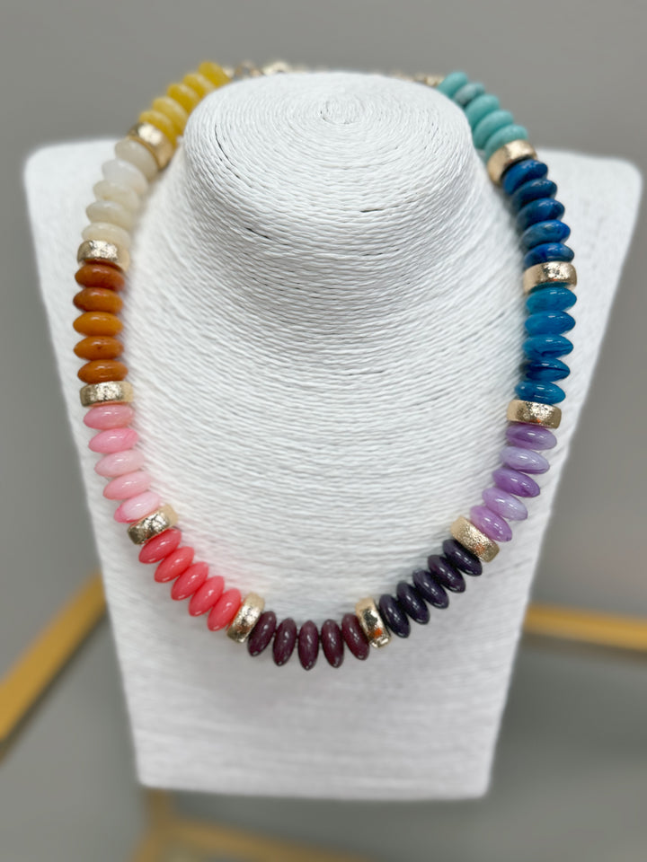 Blake Beaded Necklace "Multi Color"