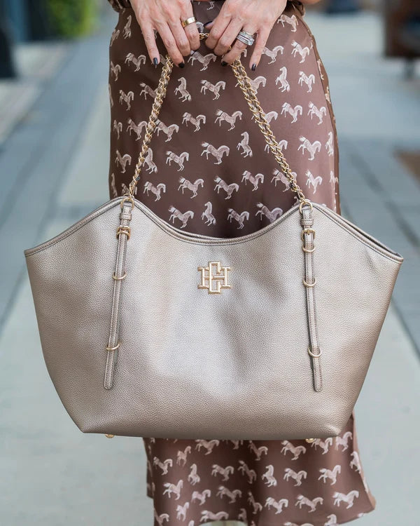 Caroline Hill - Harlow Tote - Bronze