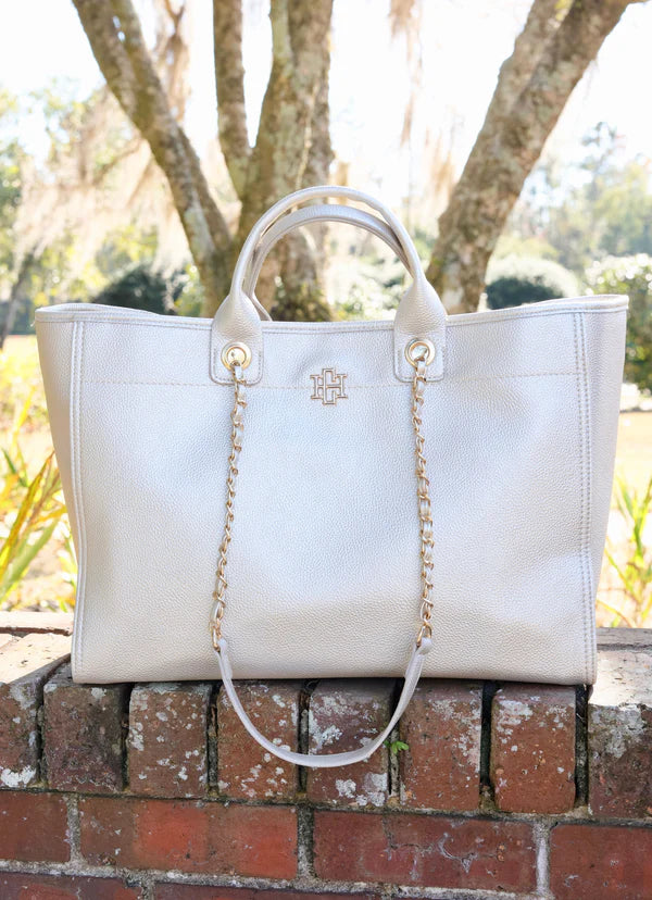 Caroline Hill Melissa Tote Bag "Pearl"