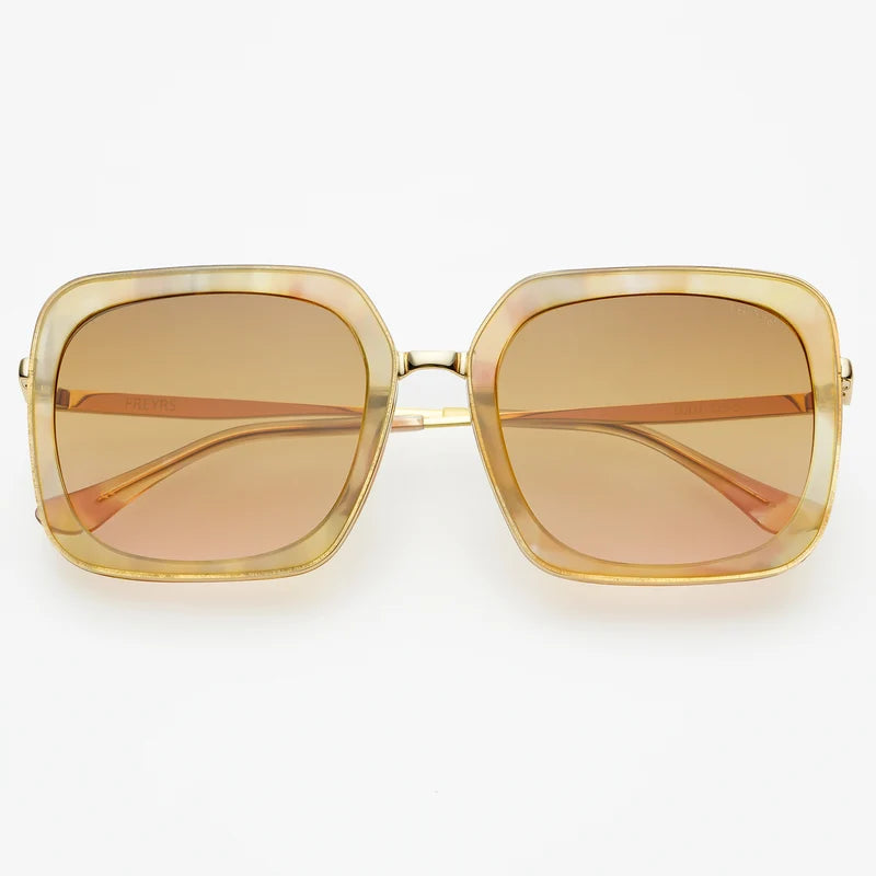 FREYRS - Lulu Unisex Sunglasses - Yellow/Pearl